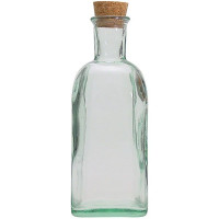 Бутылка с пробкой;стекло;0,5л;,H=20,L=7,B=7см