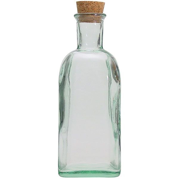 Бутылка с пробкой;стекло;0,5л;,H=20,L=7,B=7см 