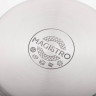 Кастрюля из нержавеющей стали Magistro Tefida, 4,6 л, крышка-дуршлаг, носик для слива, капсульное дно, силиконовые ручки, с крышкой