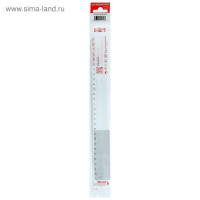 Линейка 30 см, Koh-I-Noor 742610, пластиковая, прозрачная