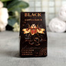 Увлажняющая бомбочка с гиалуроновой кислотой Black с ароматом персика - 40 гр.