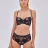 Трусики-слипы Boudoir из роскошного кружева и сетки