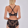 Трусики-слипы Boudoir из роскошного кружева и сетки