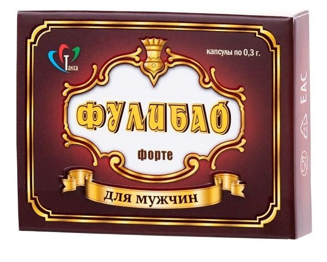 БАД для мужчин  Фулибао форте  - 6 капсул (0,3 гр.) 
