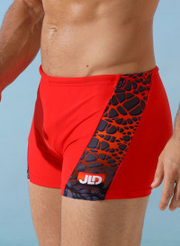 Мужские плавки-боксеры с оригинальной брендированной вставкой