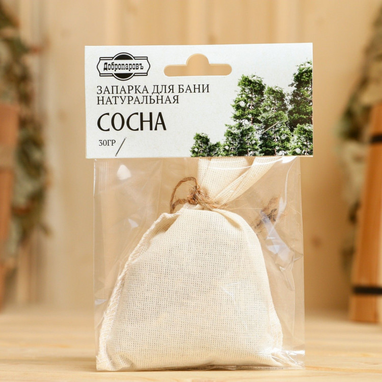 Натуральная запарка для бани «Сосна» - 30 гр. 