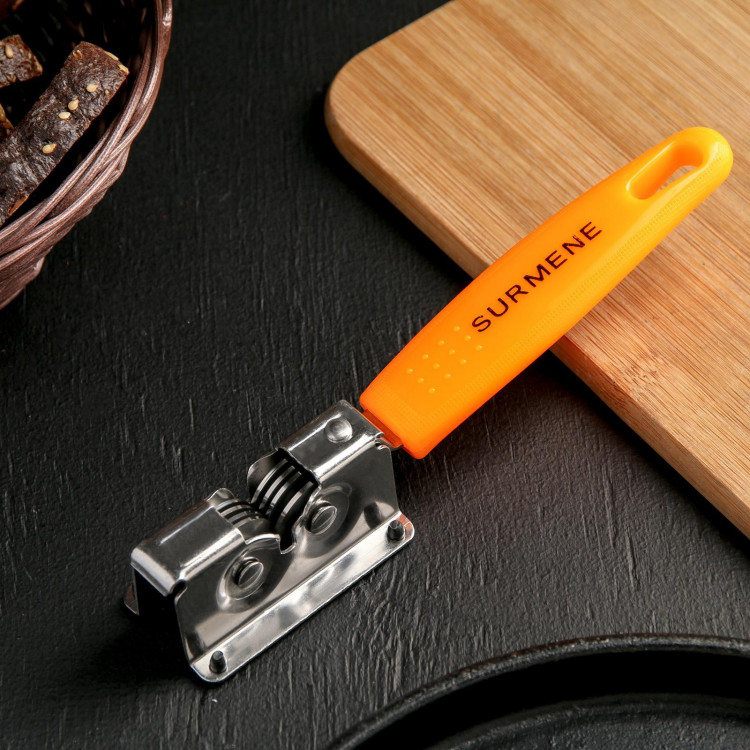 Точилка для ножей Доляна «Оранж», 19×3,5 см 