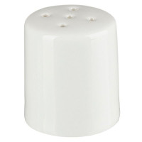 Белая фарфоровая перечница «Практик»