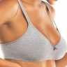 Хлопковый бюстгальтер без чашек и косточек Natural Cotton 