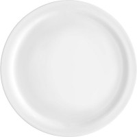 Блюдо «Кейрвейр» круглое;стекло;D=255,H=21мм;белый