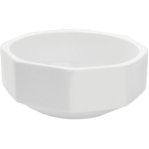 Белая восьмигранная пепельница «Кунстверк» 