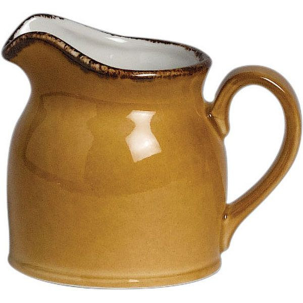 Молочник «Террамеса мастед»;фарфор;140мл;D=70,H=70,L=103мм;св.корич. 
