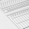 Комплект из 2 сушек для посуды с поддоном для шкафа