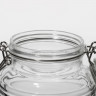 Стеклянная банка для хранения сыпучих продуктов с бугельным замком «Уют» (2,1 л.)