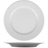 Белая тарелка «Тренд» (диаметр 17 см)