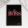 Подарочный набор «I m the BOSS» ежедневник + термостакан