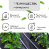Черный мульчирующий материал с перфорацией (5х0,8 м)