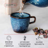 Чашка чайная «Ирис»;фарфор;200мл;D=82,H=70мм;голуб.