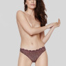 Нежные кружевные трусики-бразилиана