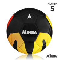 Футбольный мяч MINSA, машинная сшивка, 32 панели, р. 5, TPU_!!