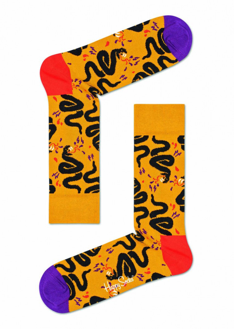 Носки унисекс Snake Sock со змеями 
