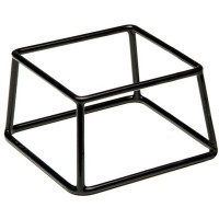 Подставка д/фуршетн.блюд;металл;,H=10,L=18,B=18см;черный