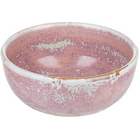 Розовый салатник «Пион» (объем 0,5 л.)