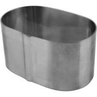 Стальная кондитерская форма «Овал»