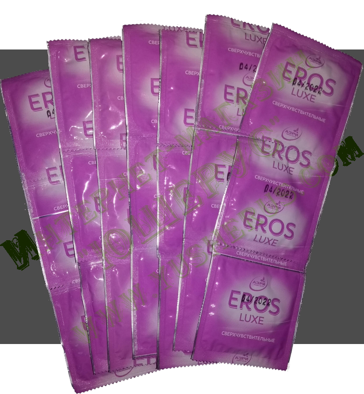 Высококачественные отечественные презервативы ЭРОС ЛЮКС (в лентах)