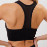 Бесшовный бюстгальтер-топ со спинкой-сеткой Laser Bra