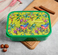 Зеленый ланч-бокс «Мечтай» (1,2 л.)