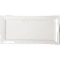 Белое прямоугольное блюдо «Кунстверк» (36х18 см)