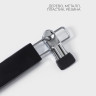 Черная вешалка из темного дерева для брюк и юбок с зажимами Bois (34х12,5 см)