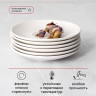 Блюдце «Кунстверк»;фарфор;D=105/40,H=13мм;белый