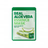 Тканевая маска для лица с экстрактом алоэ Real Aloe Vera Essence Mask