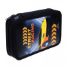 Пенал 2 секции, 125 х 205 х 40 мм, Calligrata 30П26/2  Тачка racing , ламинированный картон