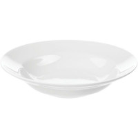 Белая глубокая тарелка «Идиллия» (диаметр 20 см)