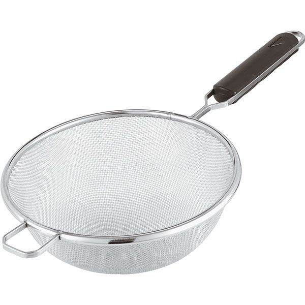Сито мелкая сетка;сталь нерж.;D=260,H=75,L=580мм;металлич.,черный 