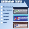 Пенал школьный  Кеды  на молнии, 2 отделения, МИКС
