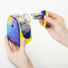 Точилка механическая BRAUBERG  MULTICOLOR , корпус с печатью 228489