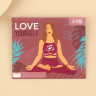 Расческа-скребок гуаша Love yourself из смолы