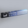 Гирлянда «Сосульки» 2.5 × 0.3 м, IP65, прозрачная нить, 192 LED, свечение синее с эффектом стекания, 12 В