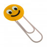 Закладка-скрепка  Смайл  большая, 11 см