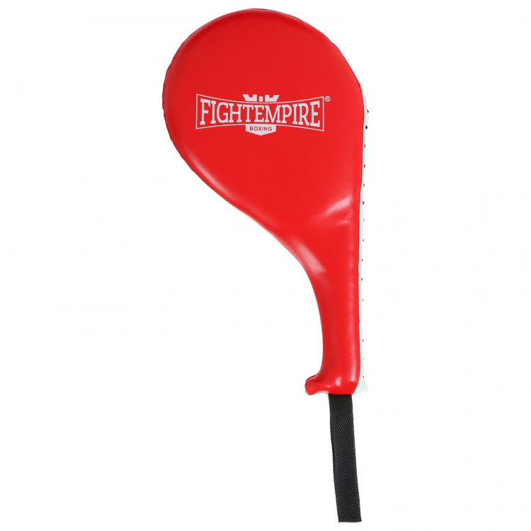 Лапа-ракетка тренировочная FIGHT EMPIRE, цвет красный 