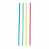 Трубочки со сгибом в индивидуальной упаковке[250шт];полипроп.;D=5,L=210мм;разноцветн.