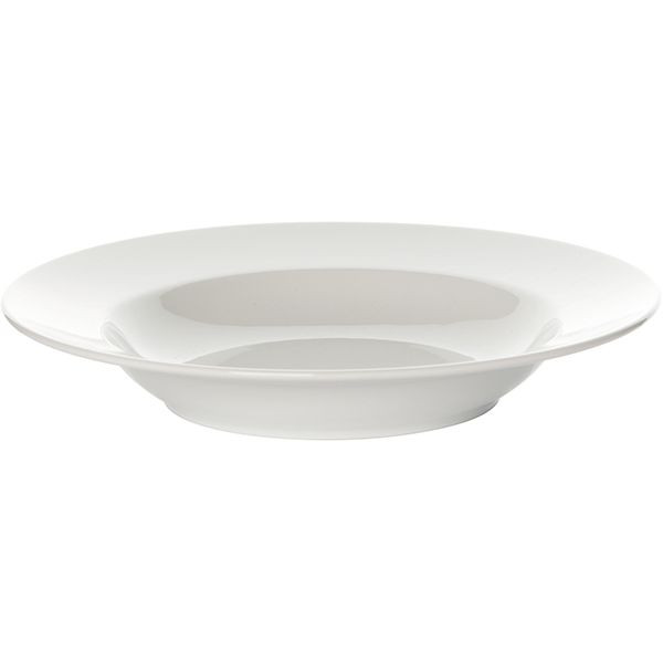 Тарелка для пасты «Олива»;фарфор;0,5л;D=270,H=45мм;белый 