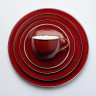 Красная тарелка «Джаспер» (диаметр 26,5 см)
