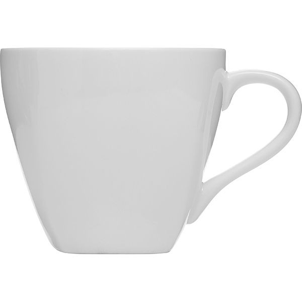Чашка чайная «Кунстверк»;фарфор;180мл;D=78,H=73,L=107мм;белый 