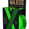 Презервативы в железном кейсе MAXUS Mixed - 3 шт.