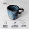Чашка кофейная «Ирис»;фарфор;100мл;D=65,H=62мм;голуб.